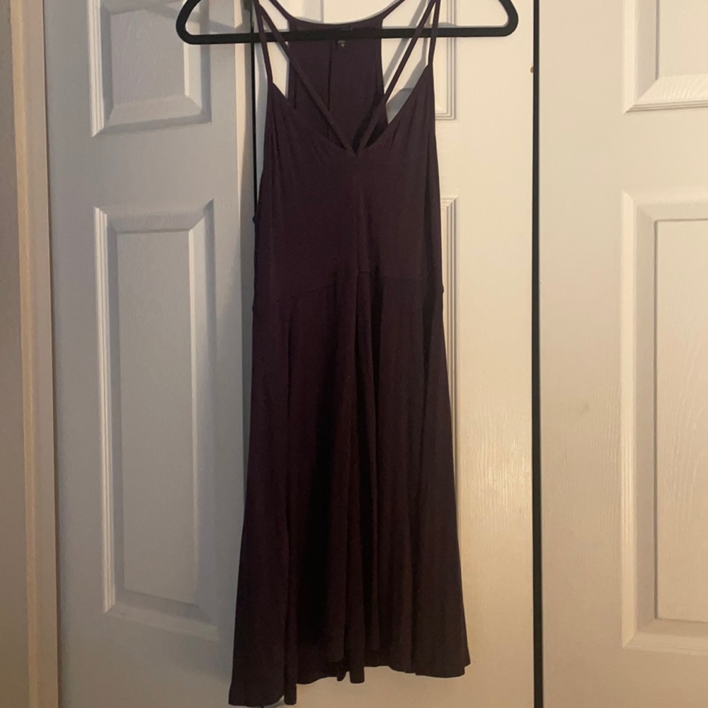 Express Purple Plum Skater Dress, Size M